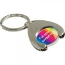 Image of Wishbone Trolley Coin Keyring (Full Colour Print)