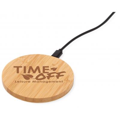 Image of Essence Bamboo Wireless Charging Pad