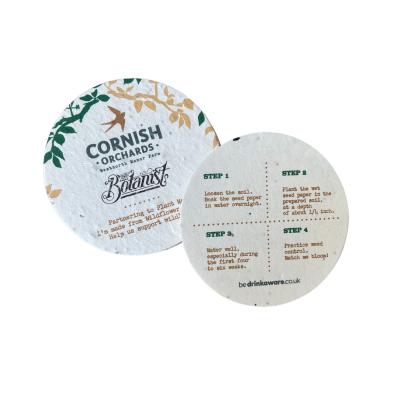 Image of Seed Paper Coaster - Square